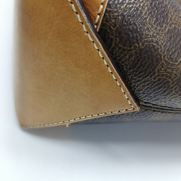 MACADAM TOTE Coated Canvas Brown