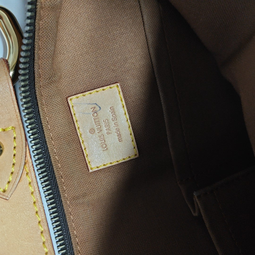 TULUM GM Monogram Coated Canvas Brown