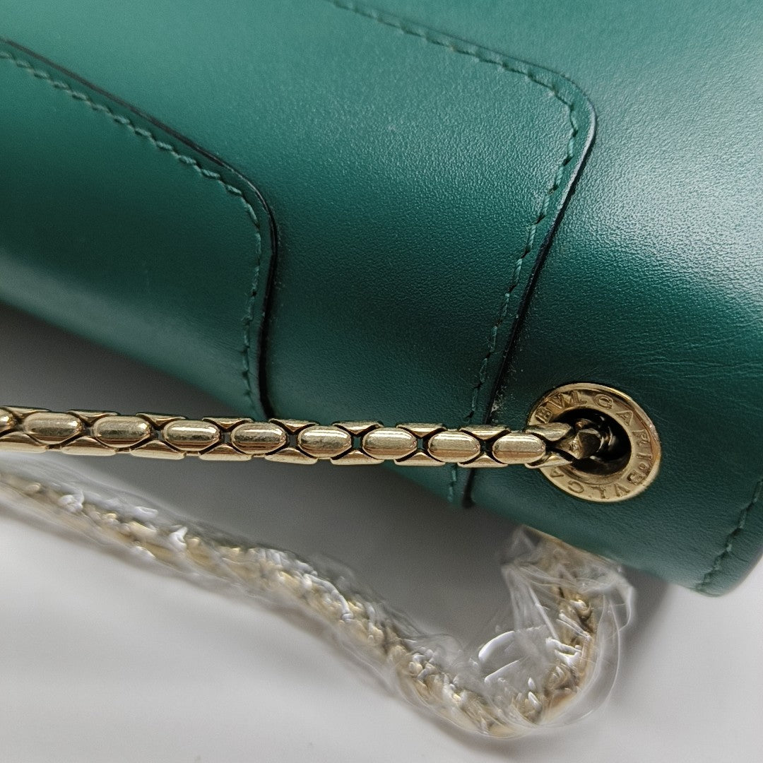 SERPENTI FOREVER Medium Calfskin Green