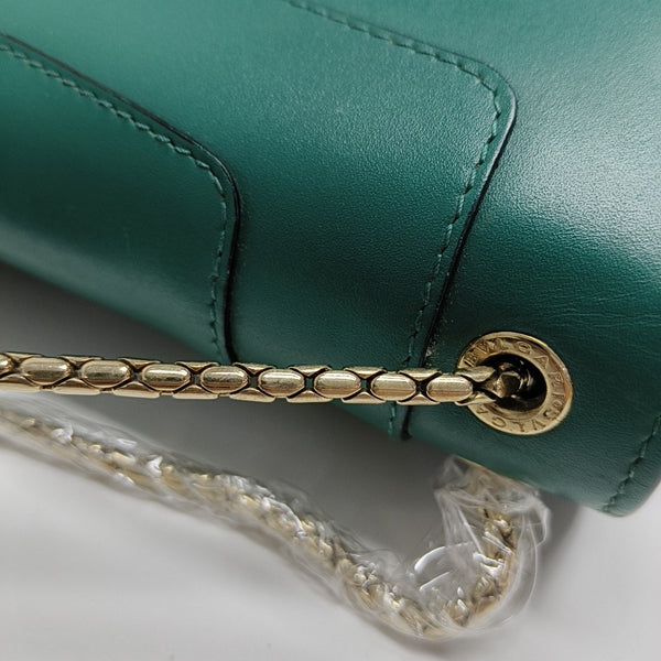 SERPENTI FOREVER Medium Calfskin Green