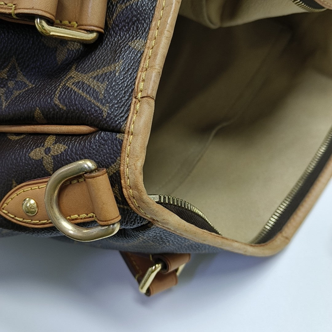 ESTRELA GM Monogram Coated Canvas Brown