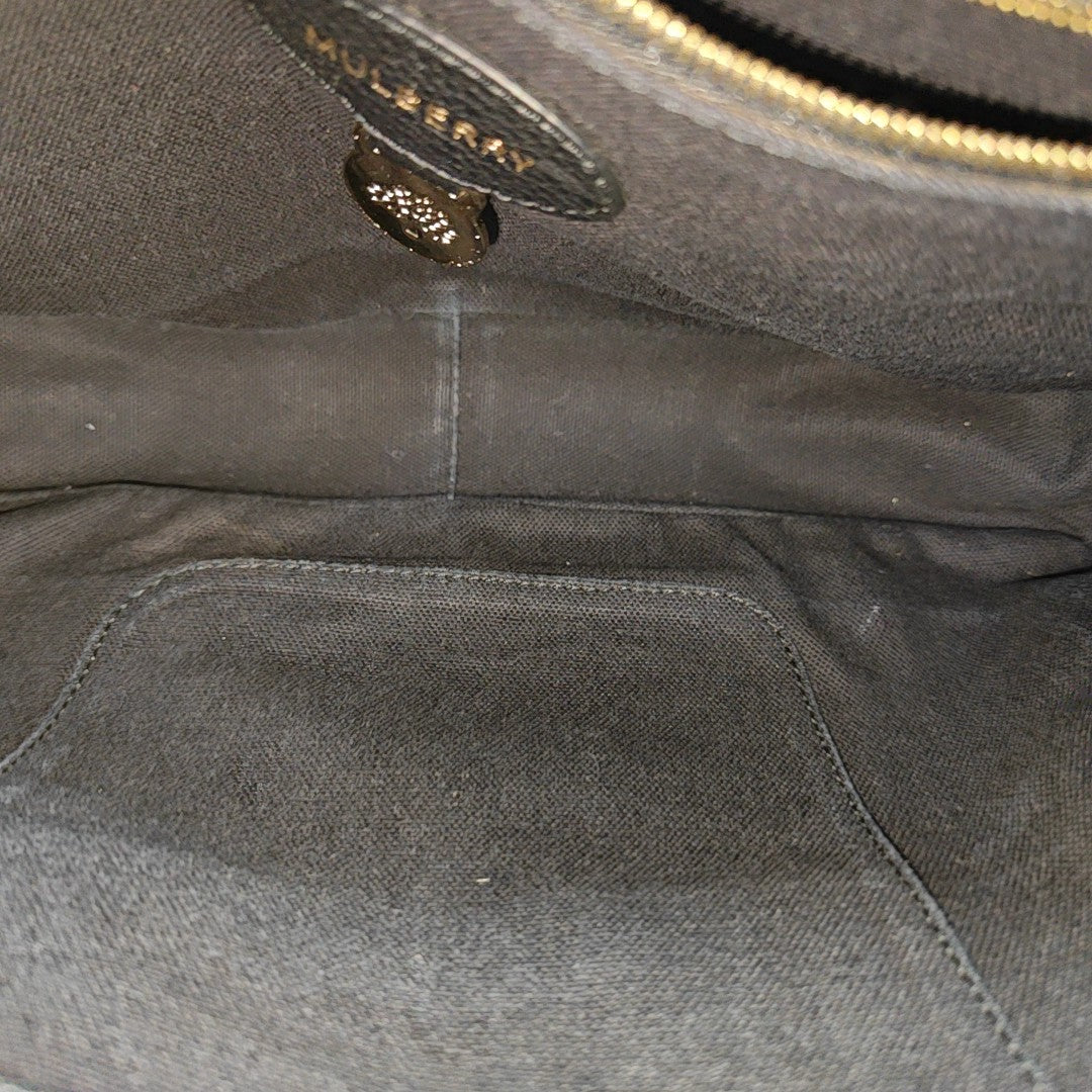 Calfskin Shoulder Bag Black