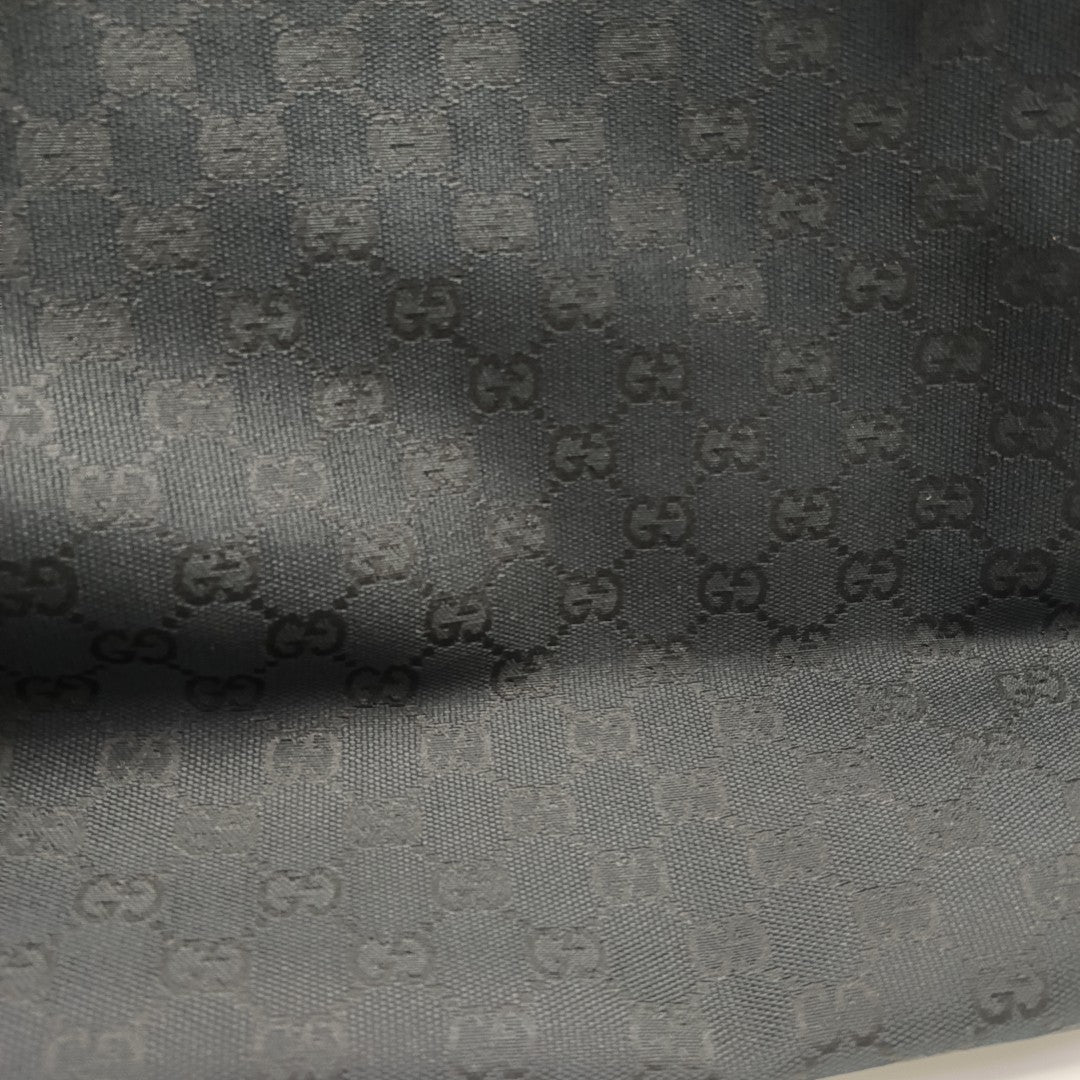 Monogram Canvas Top Handle Bag Black