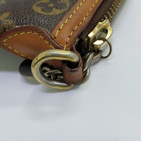 PALERMO PM Monogram Coated Canvas Brown