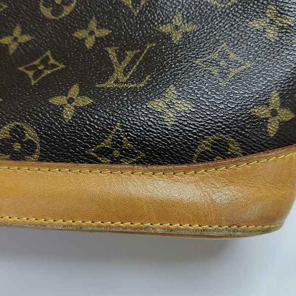 LOCKIT Monogram Coated Canvas Brown