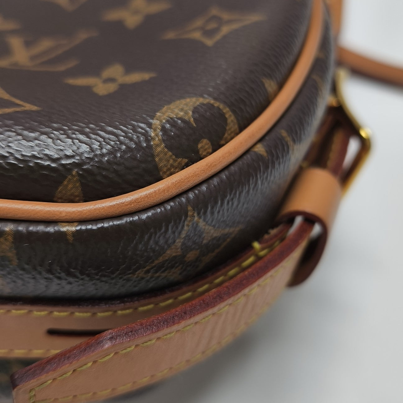 BOITE CHAPEAU MM Monogram Coated Canvas Brown