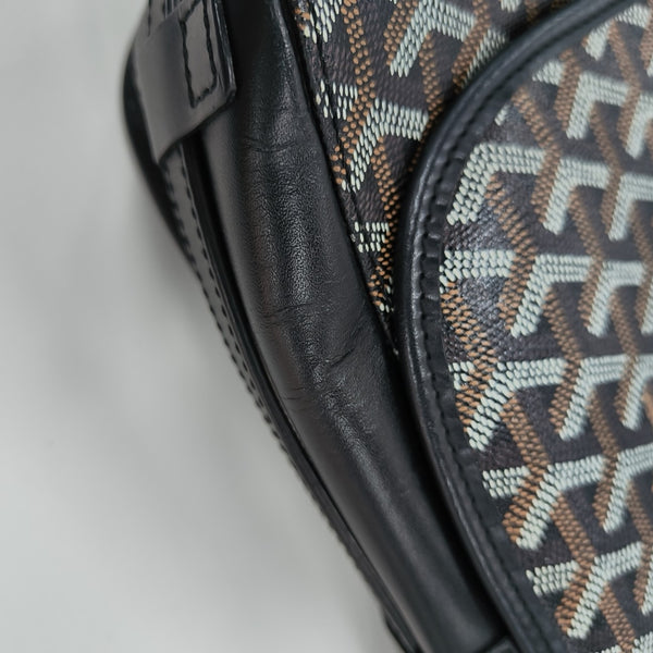 Belvedere Coated Canvas Black
