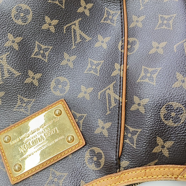 VINTAGE THAMES GM Monogram Coated Canvas Brown