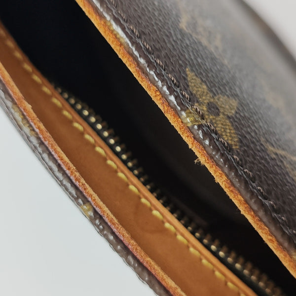 DROUOT Monogram Coated Canvas Brown
