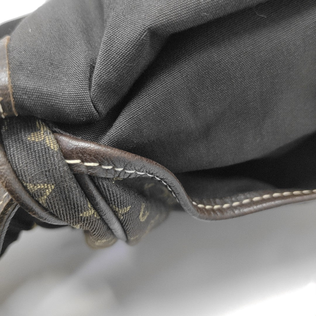 SAUMUR 28 Monogram Canvas Brown