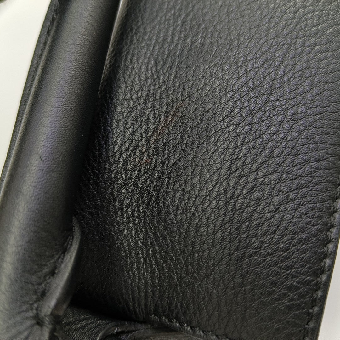 Puzzle Small Calfskin Black