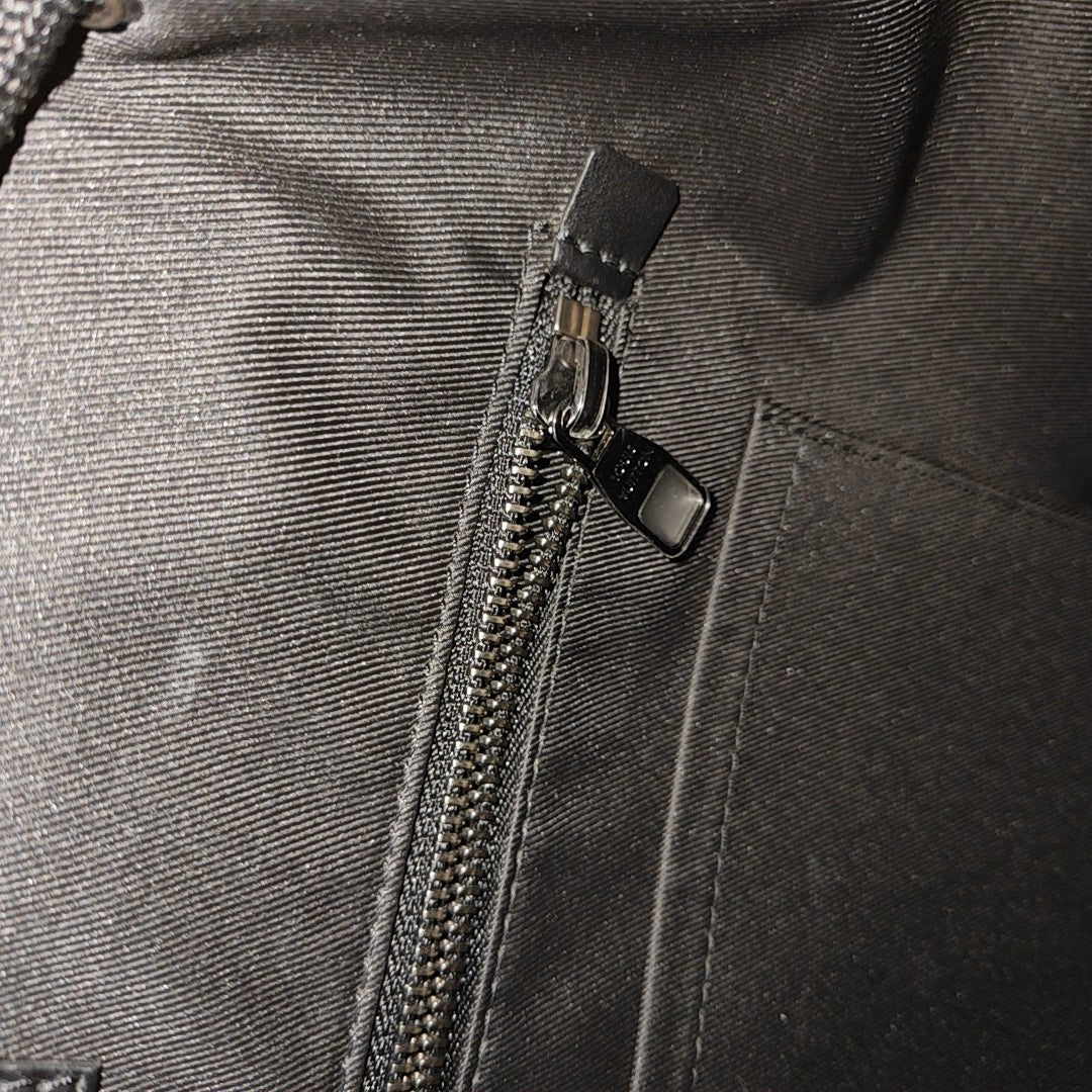 CHRISTOPHER MM Monogram Coated Canvas Gray