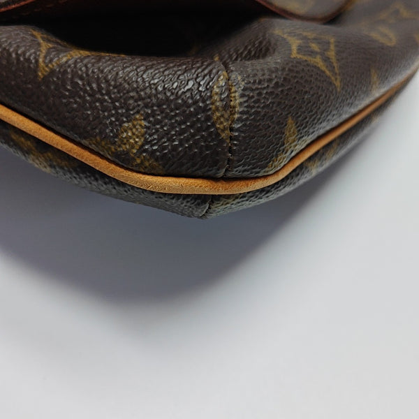 MUSETTE TANGO Monogram Coated Canvas Brown