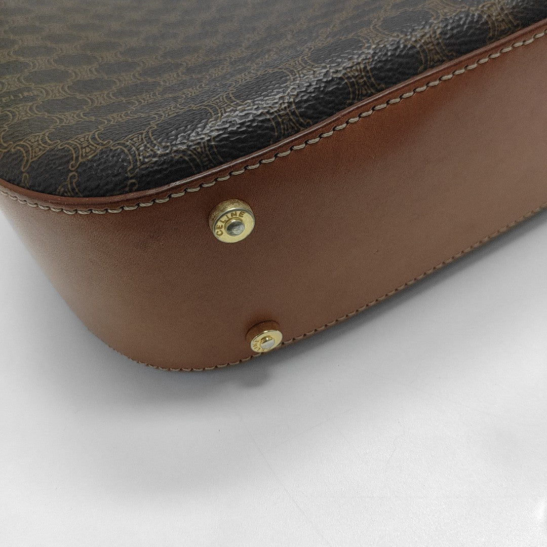 MACADAM Coated Canvas Brown