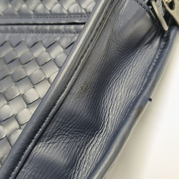 Calfskin Shoulder Bag Blue