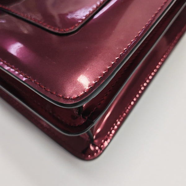 SERPENTI FOREVER Patent Leather Red