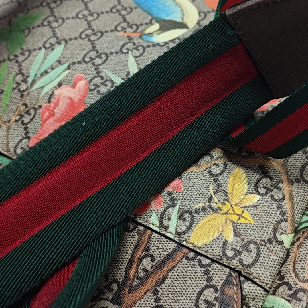 Tian Monogram Coated Canvas Brown