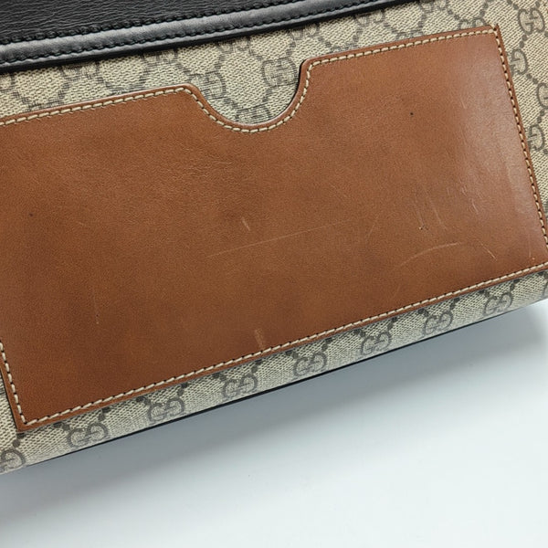 Padlock Medium Monogram Coated Canvas Multicolor