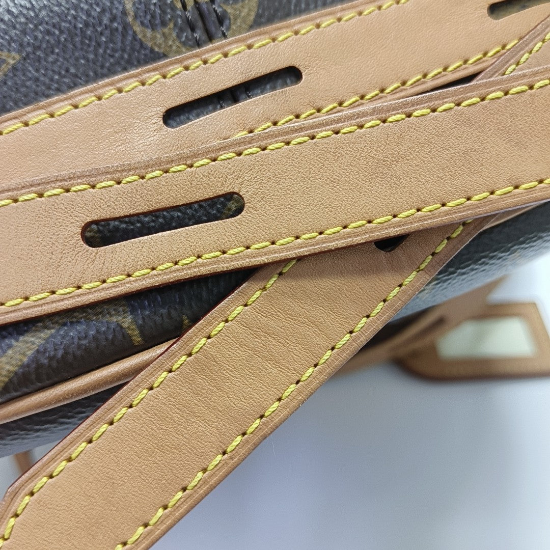 BOITE CHAPEAU MM Monogram Coated Canvas Brown