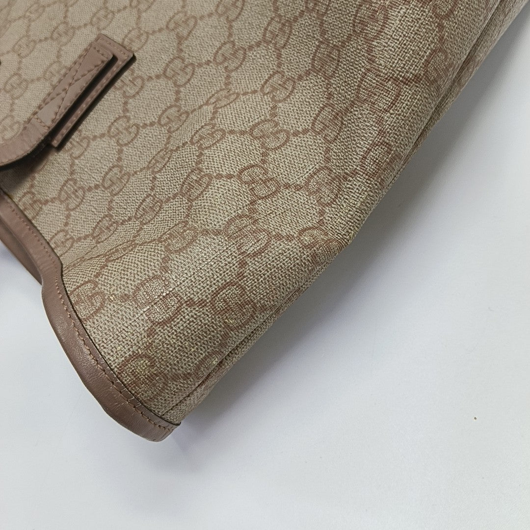 GG Imprime Monogram Coated Canvas Pink