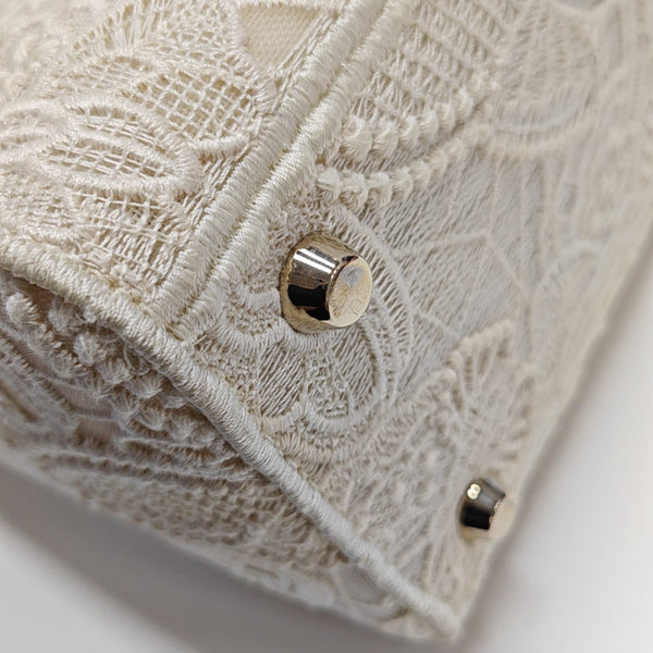 Lady D-Lite Medium Canvas White