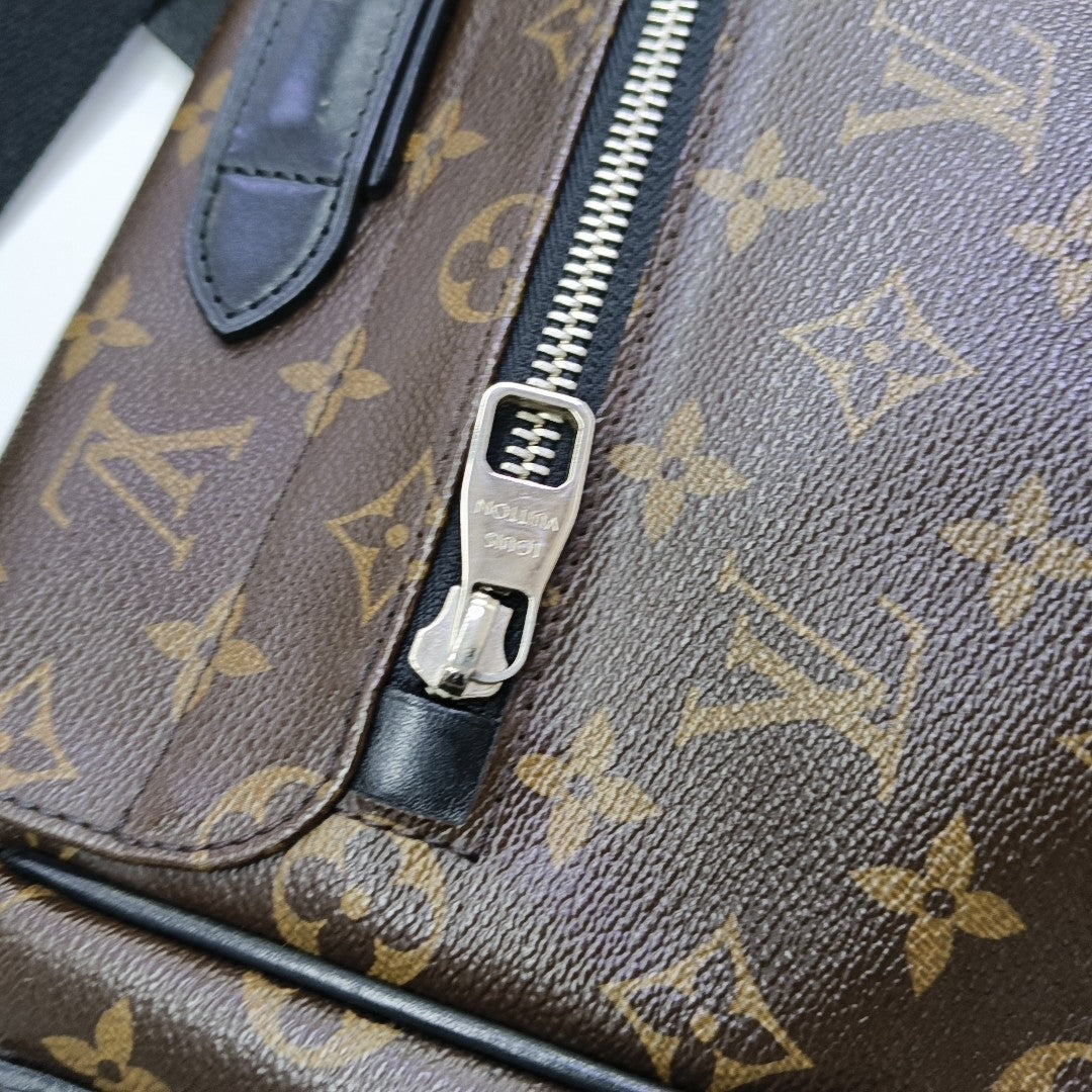 VINTAGE BEAUBOURG Monogram Coated Canvas Brown