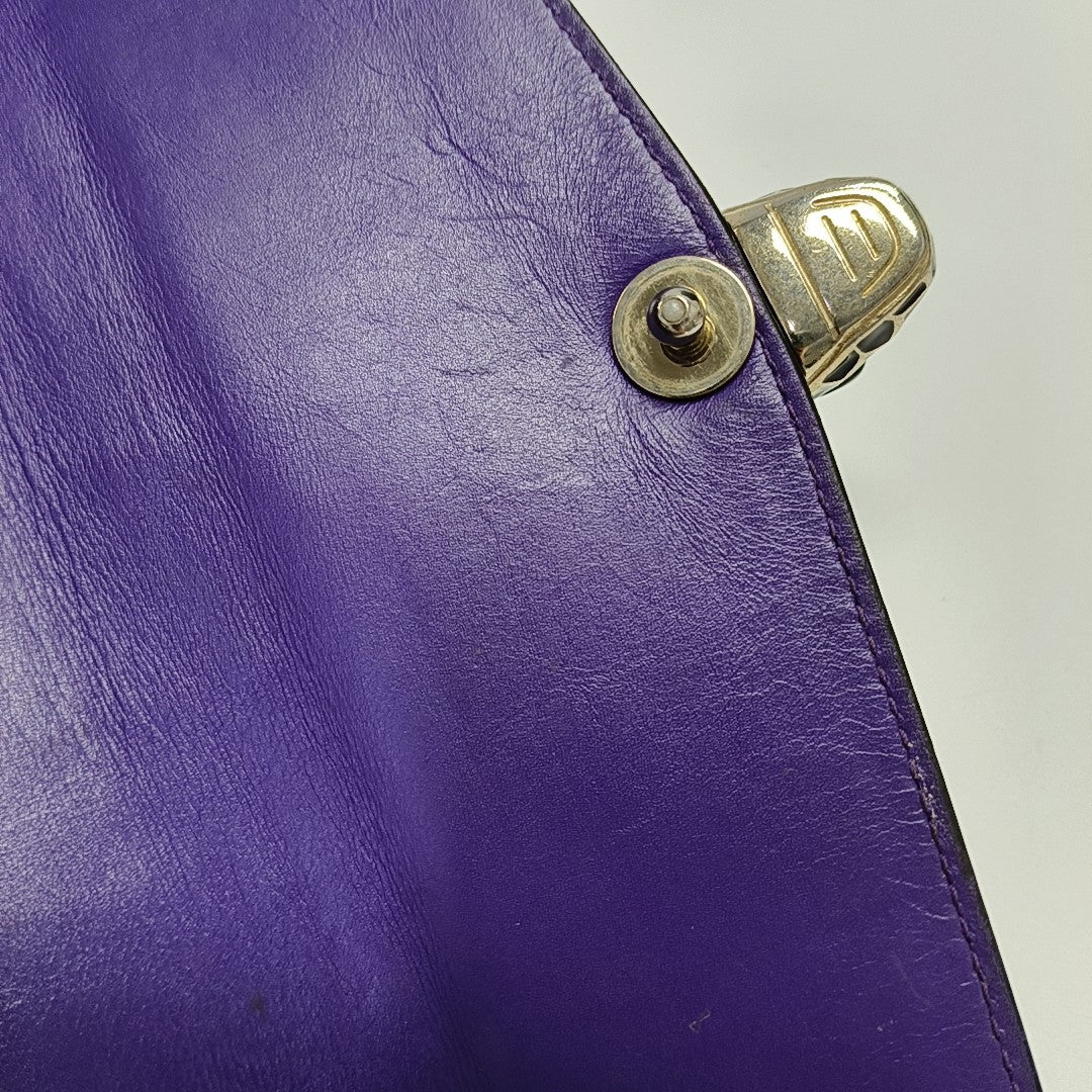 SERPENTI FOREVER Medium Calfskin Purple