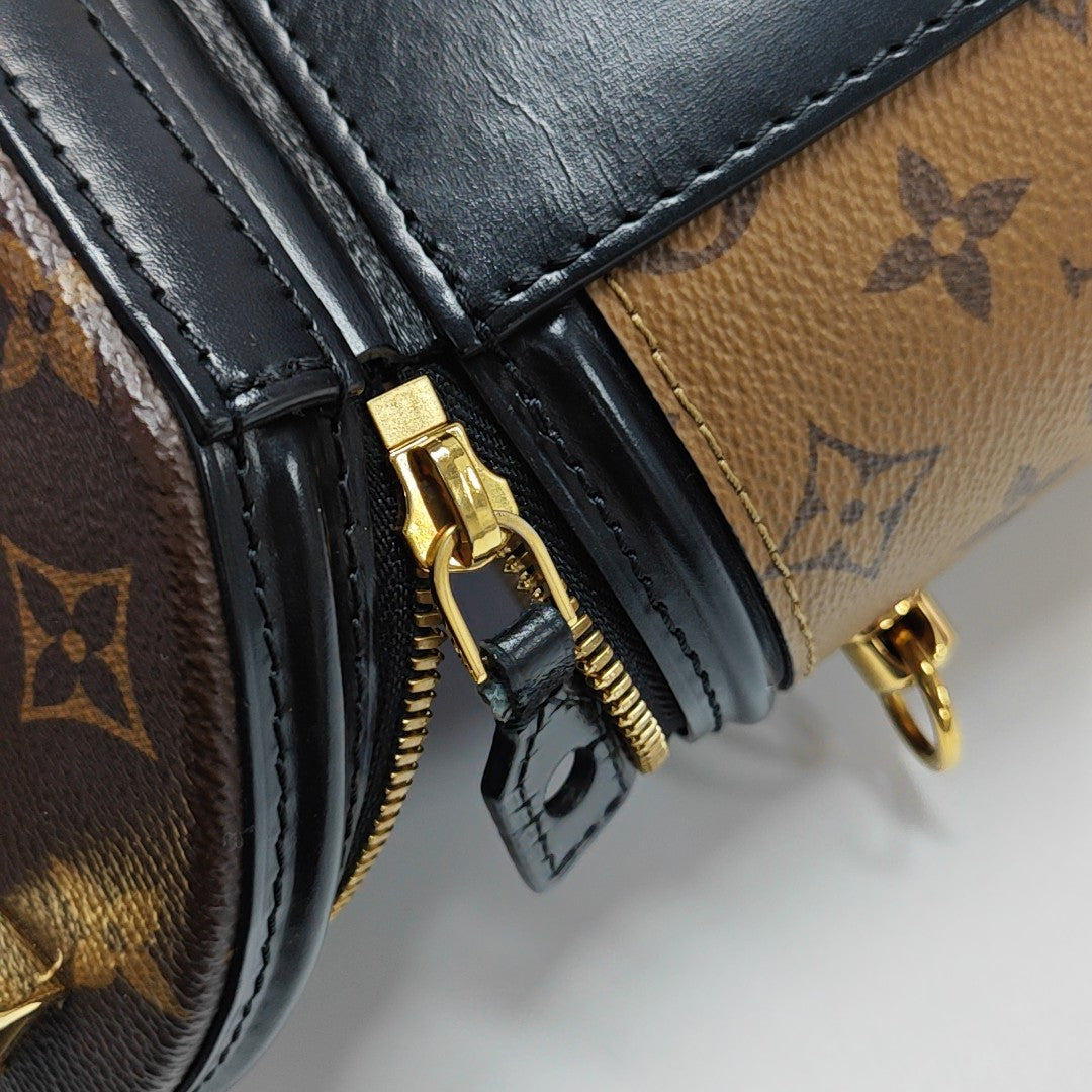 CANNES PM Monogram Coated Canvas Brown