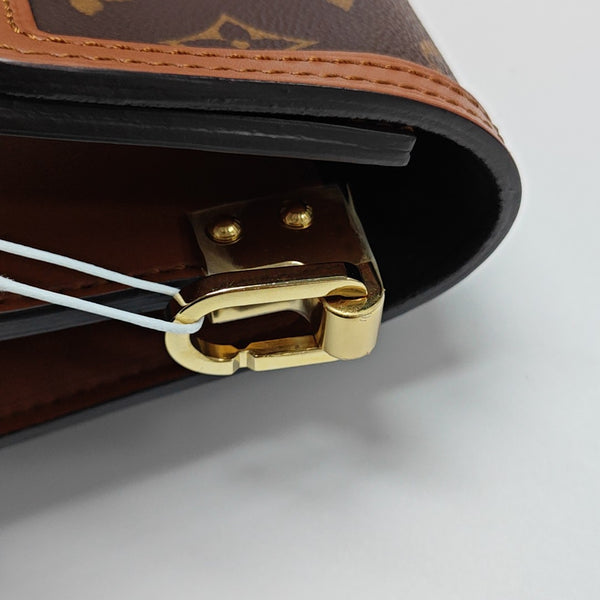 DAUPHINE Mini Coated Canvas Brown