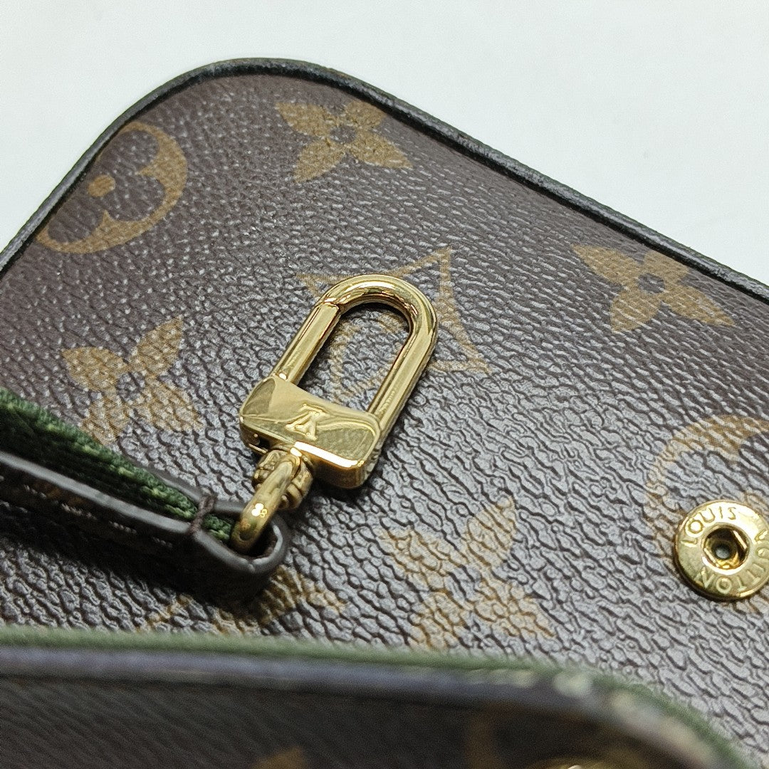 FÉLICIE Monogram Coated Canvas Brown