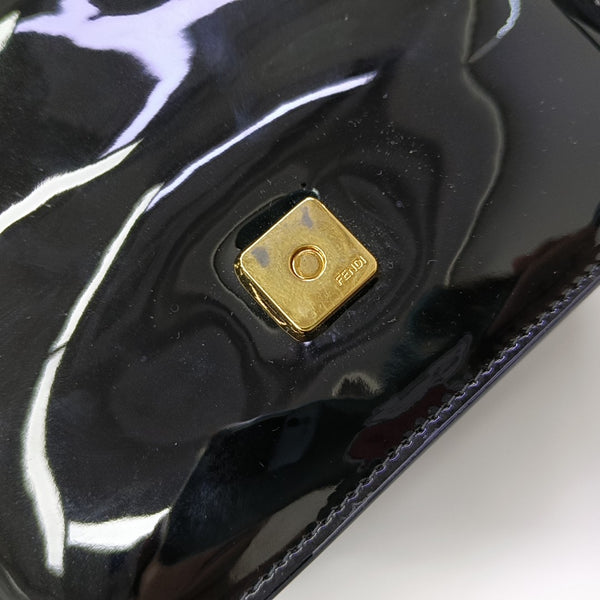 Karligraphy Patent Leather Black