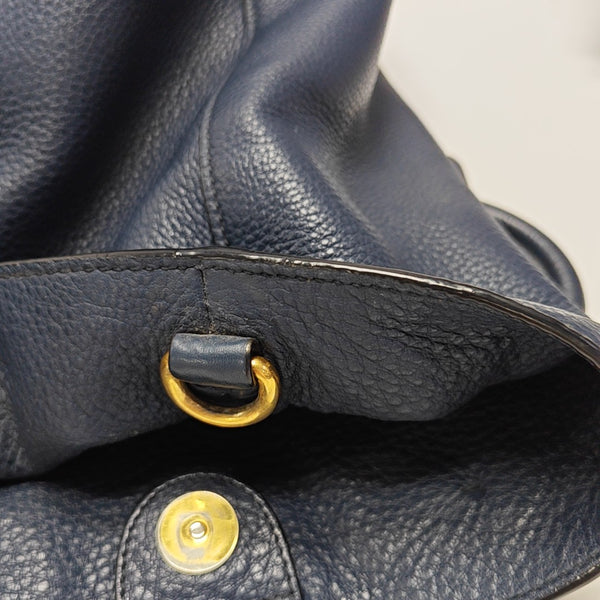 Vitello Calfskin Blue