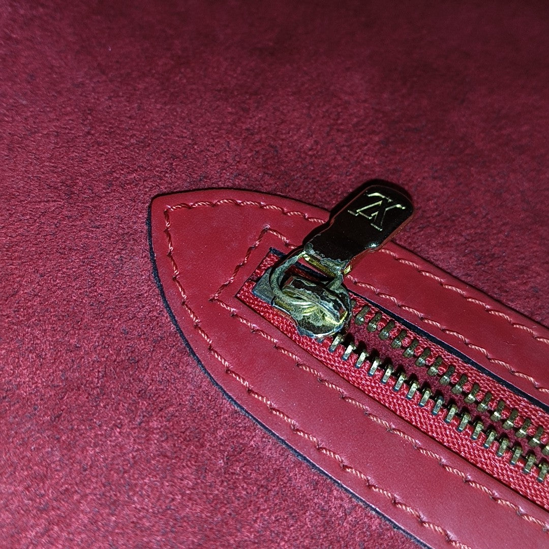 LUSSAC Calfskin Red