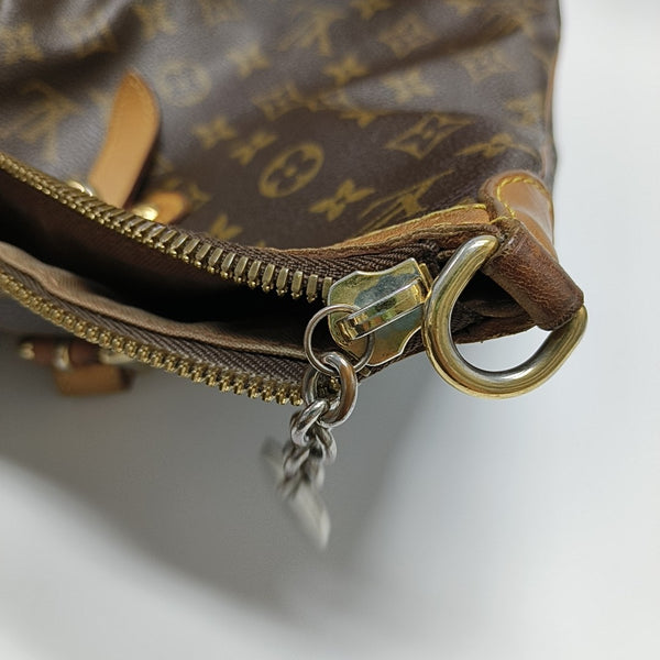 PALERMO GM Monogram Coated Canvas Brown