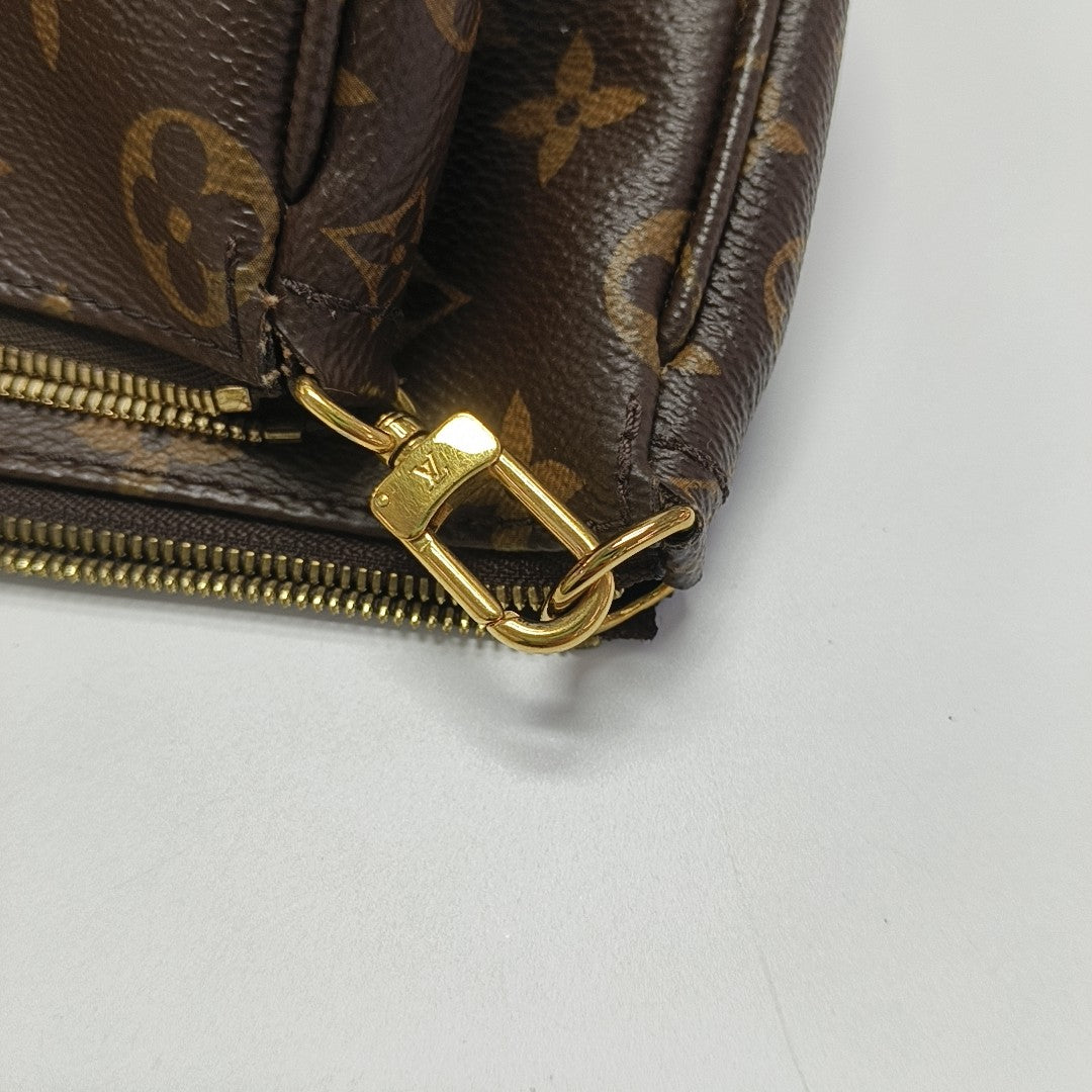 MULTI Monogram Coated Canvas Brown