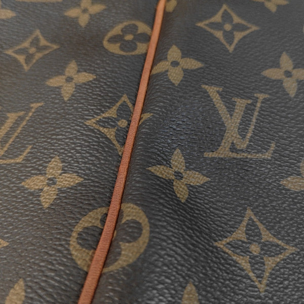 TOTALLY MM Monogram Coated Canvas Brown