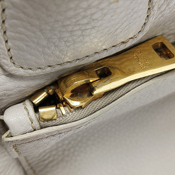 Calfskin Tote Bag White
