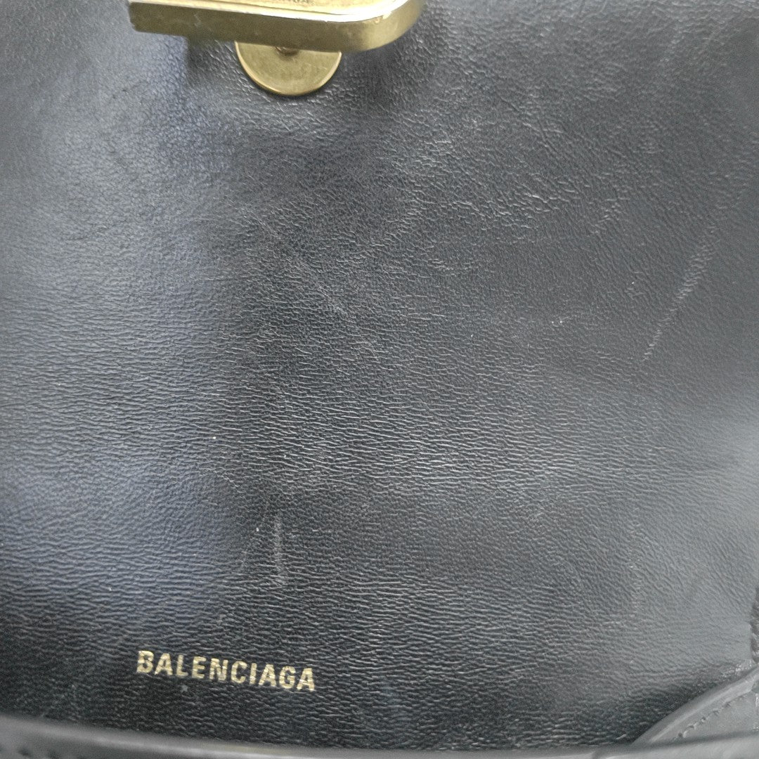 Hourglass XS Calfskin Black