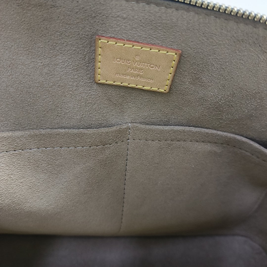 LV × TM ALMA PM Monogram Coated Canvas Black