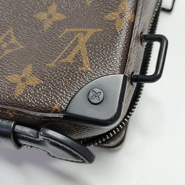 SOFT TRUNK Monogram Coated Canvas Brown