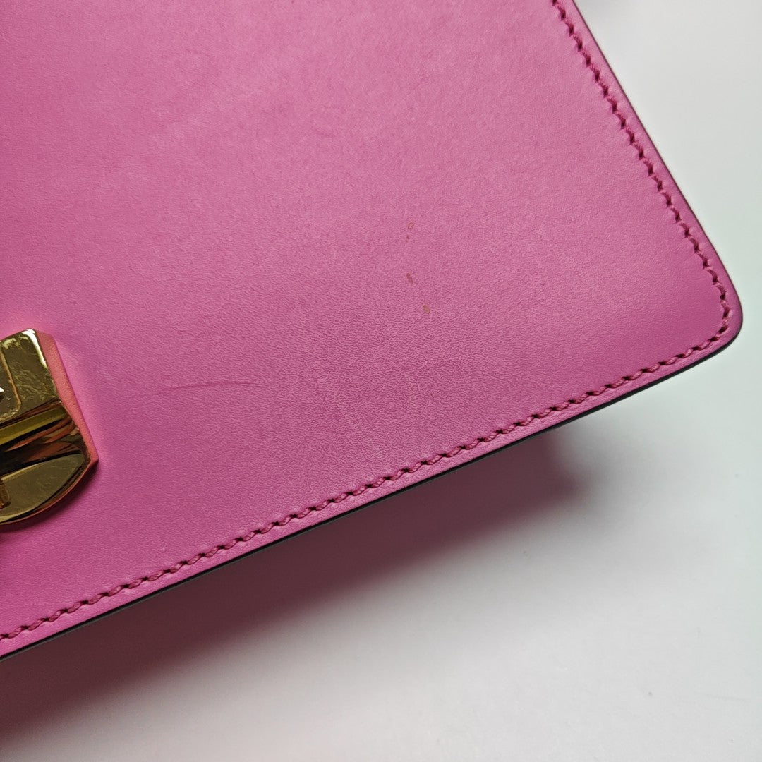 Sylvie Small Calfskin Pink