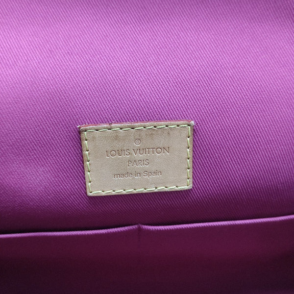 CLUNY PM Monogram Coated Canvas Brown