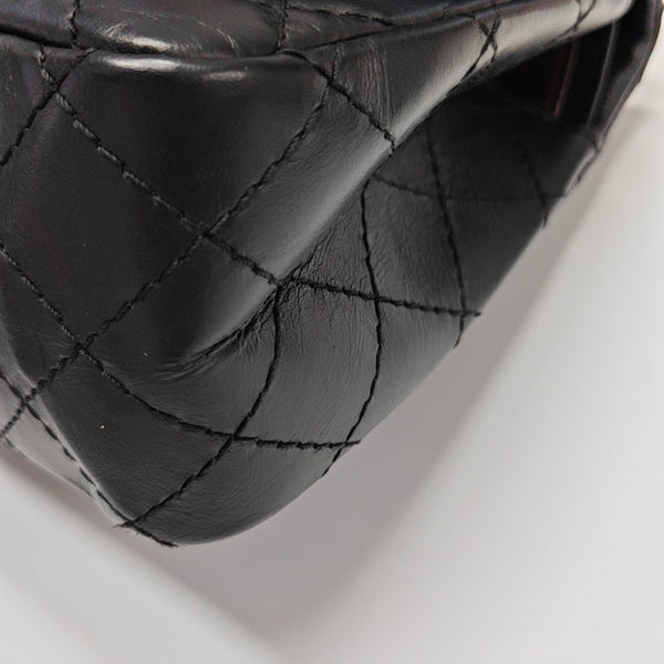 2.55 225 Quilted Calfskin Black