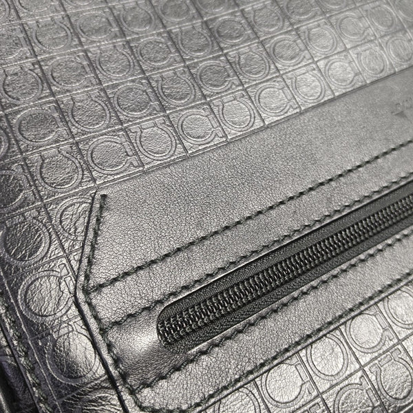 Calfskin Shoulder Bag Black