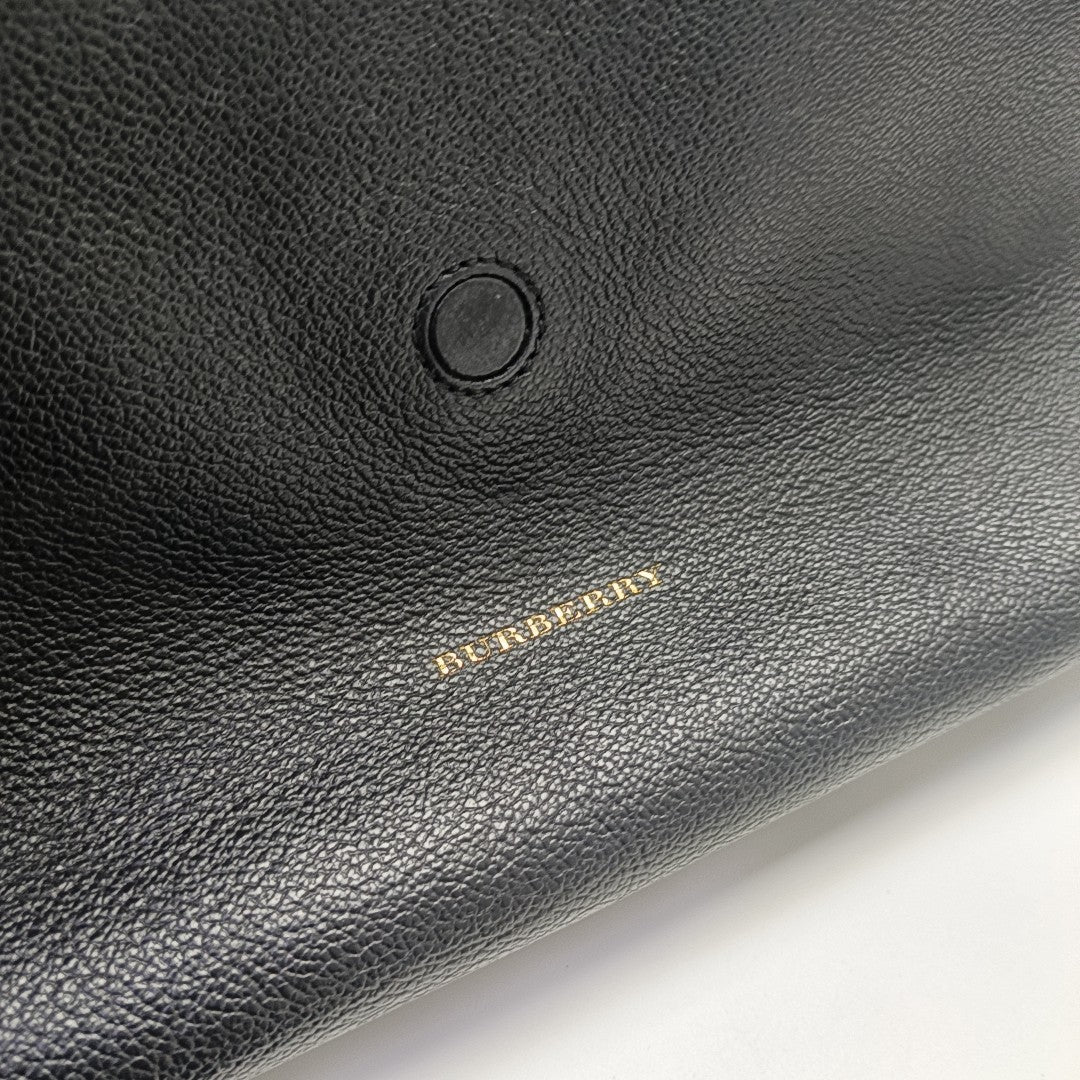 Buckle Small Calfskin Black