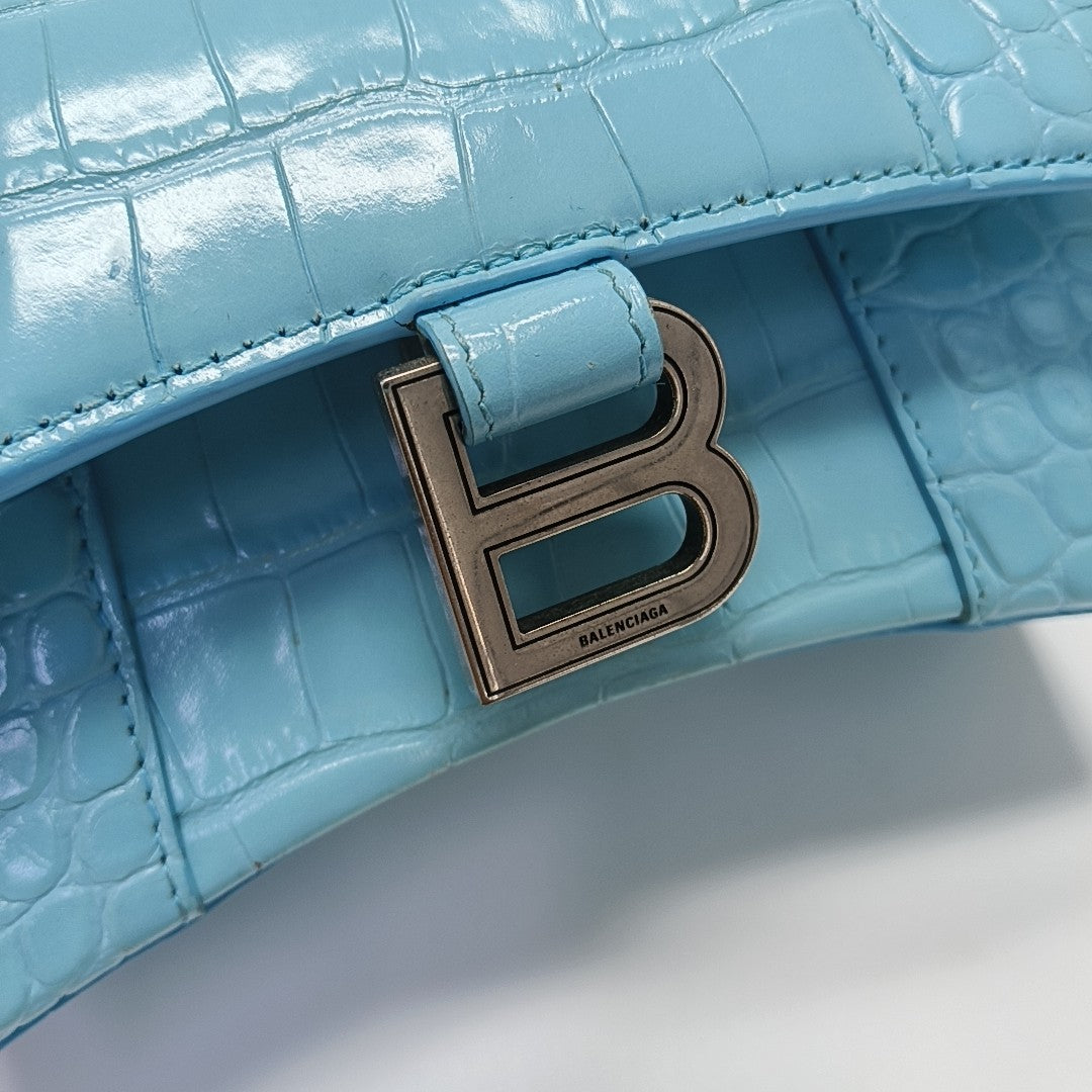 Hourglass XS Calfskin Blue