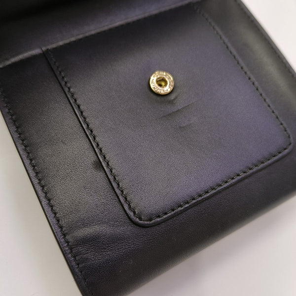 SERPENTI FOREVER Calfskin Black Wallet