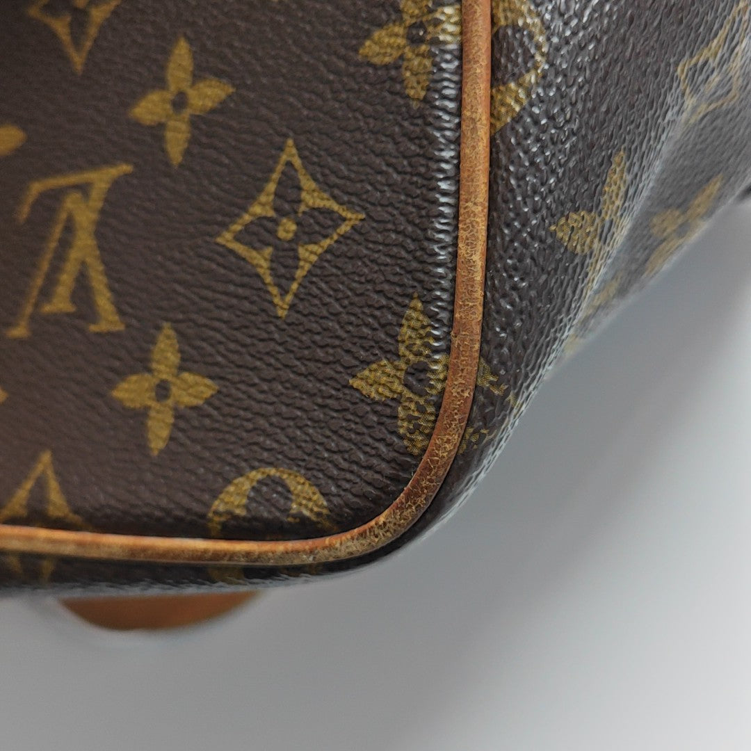 PALERMO PM Monogram Coated Canvas Brown