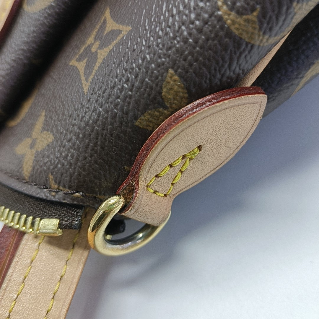 RIVOLI BB Monogram Coated Canvas Brown