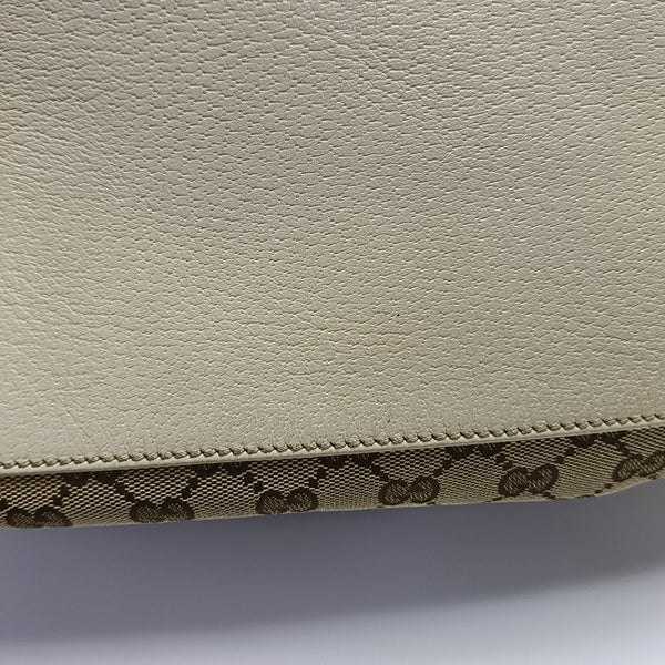 Monogram Canvas Top Handle Bag Brown